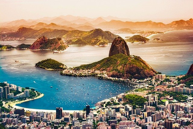 Transfer privado no Rio de Janeiro - vista do Pão de Açúcar e Baía de Guanabara